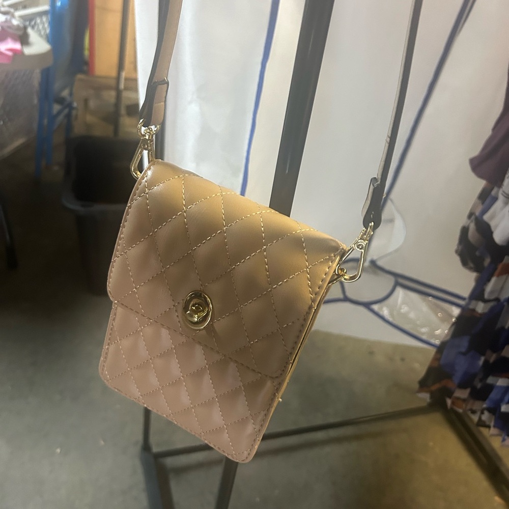 Tan Cross Body Bag